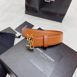 YSL 카산드라 벨트 3cm